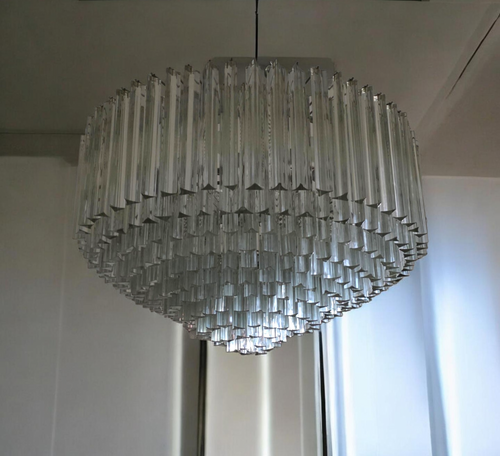 Lampadario di murano / Triedri venini