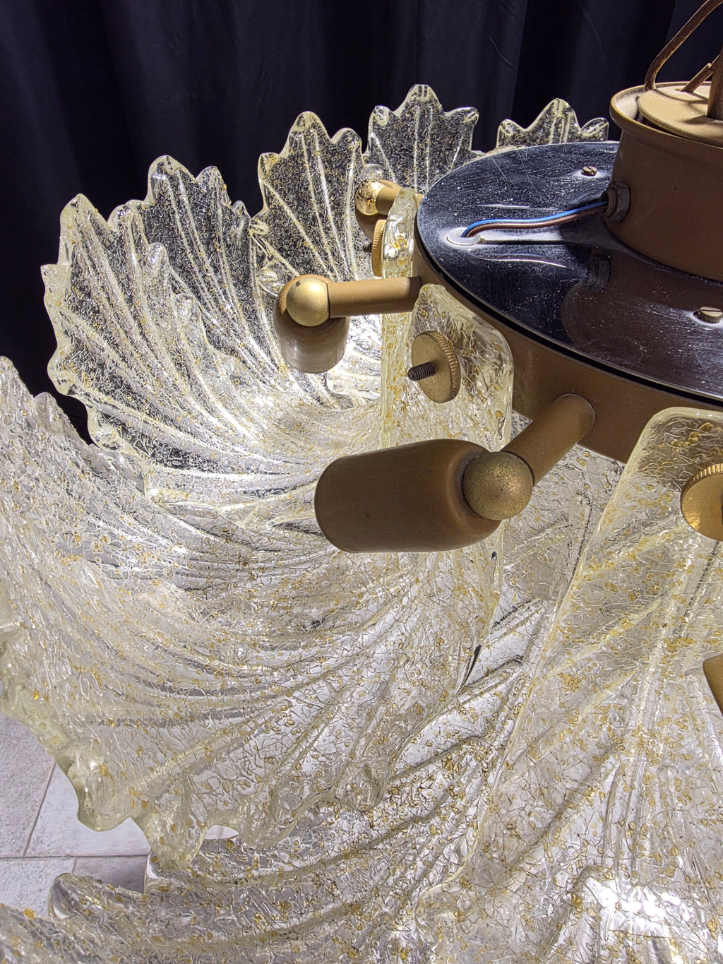Plafoniere di murano / Curva