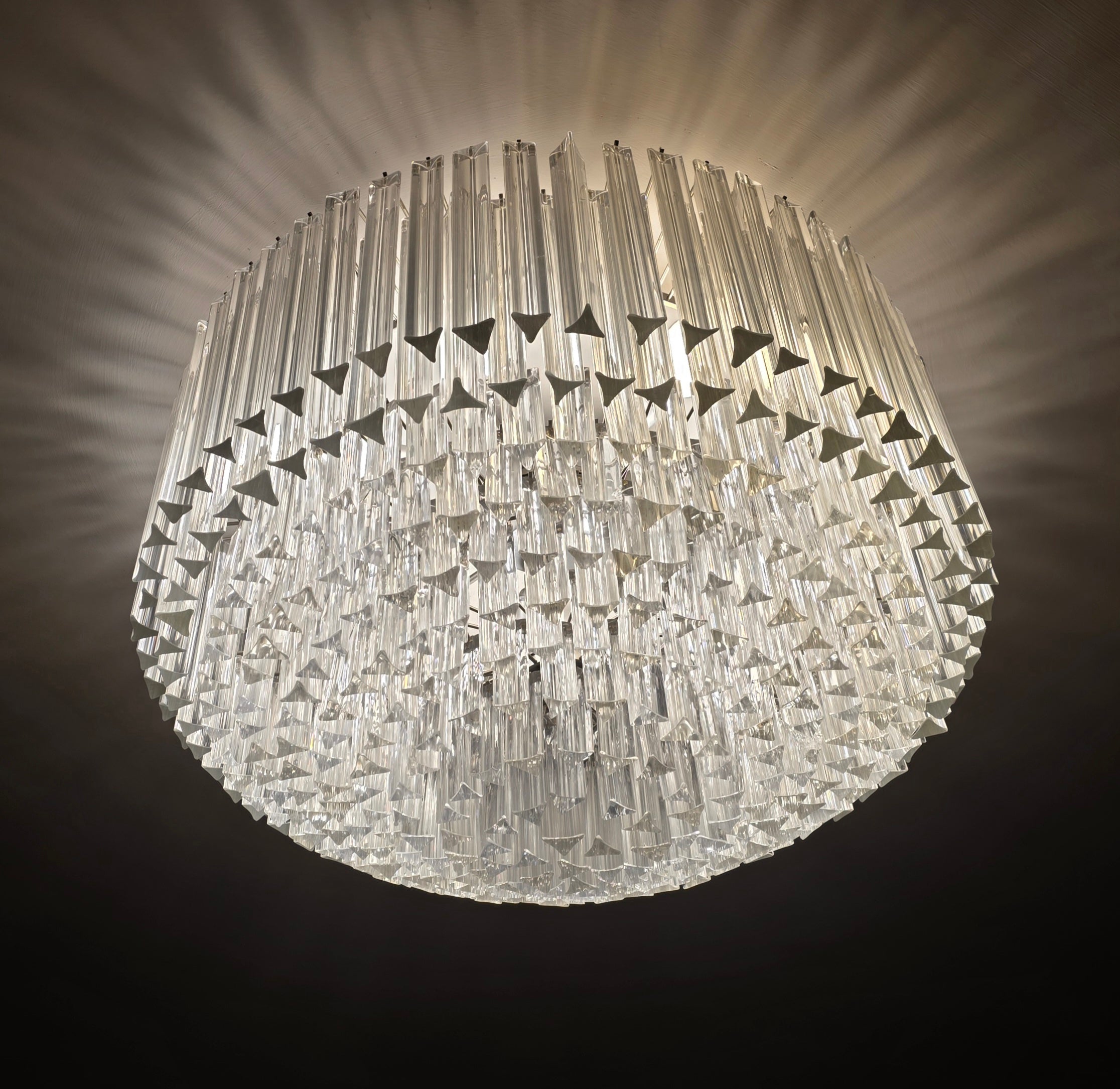 Lampadario di murano / Triedri venini