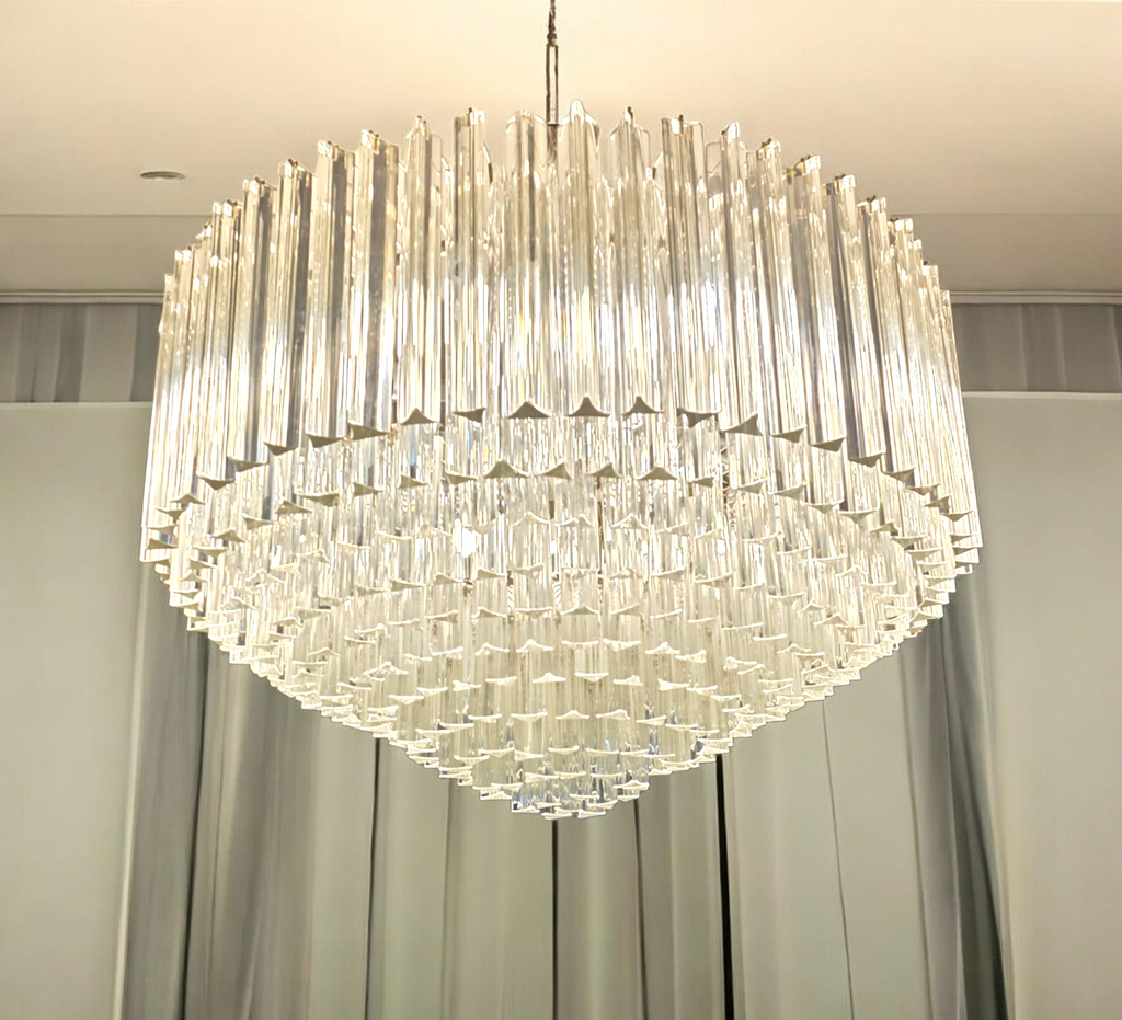 Lampadario di murano / Triedri venini