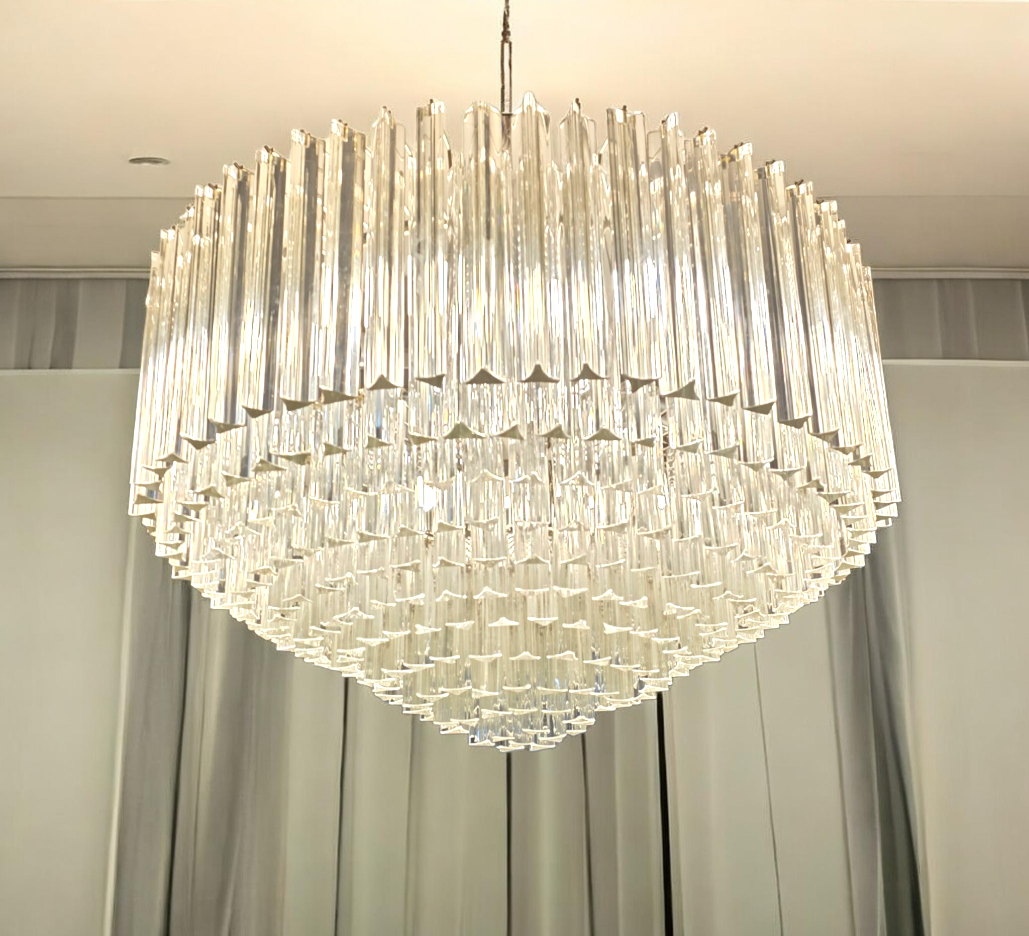 Lampadario di murano / Triedri venini